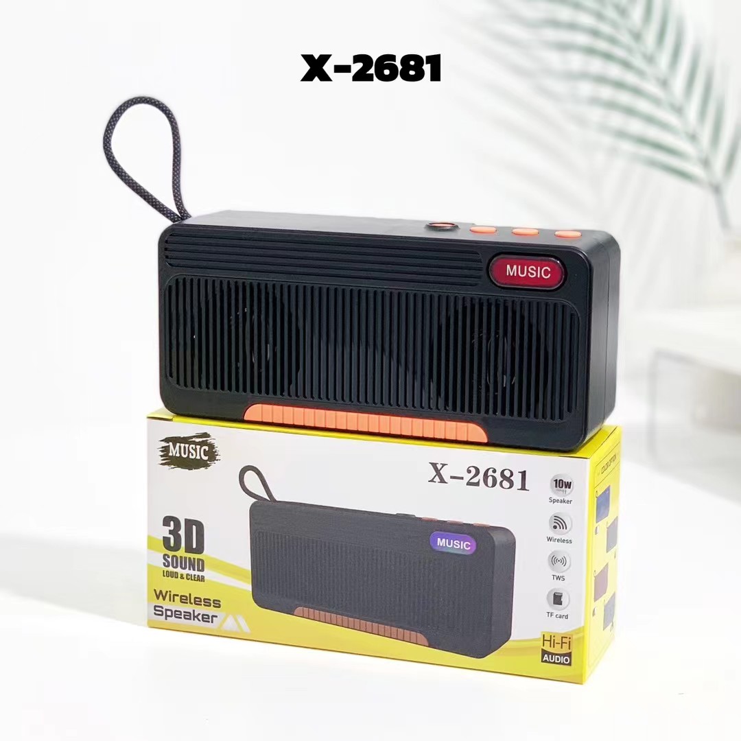 X-2681 Hi-Fi Audio Wireless Bluetooth Speaker